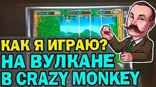 Игровые Автоматы Crazy Monkey в Казино Вулкан Играют! Обезьяны Бананы Собирают!
