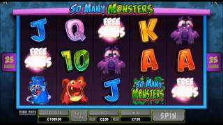 Слот So Many Monsters в онлайн казино Голдфишка