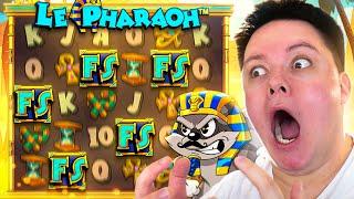 J’AI EU LES 5 SCATTERS SUR LE PHARAOH DANS CE BONUS HUNT ! 