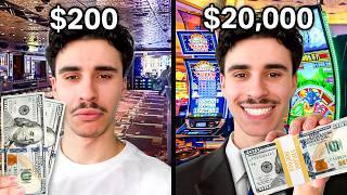 $200 vs $20,000 Casino Challenge!