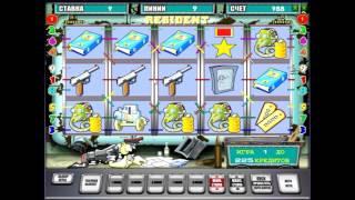 Обзор игрового автомата Резидент (resident)  - бонусная игра, бесплатные спины