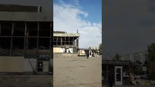 Сгорел кинотеатр Слава в Санкт-Петербурге, вчера в буквоеде узнала, сегодня увидела #shorts