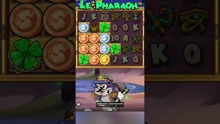 ПОЙМАЛ ЗОЛОТУЮ МОНЕТКУ С КЛЕВЕРОМ В LE PHARAOH