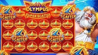 ЛУЧШИЙ ALL IN!!! САМАЯ ИГРОВАЯ СЕССИЯ ЗА ПОСЛЕДНЕЕ ВРЕМЯ!!! GATES OF OLYMPUS SUPER SCATTER РАДУЕТ!!!
