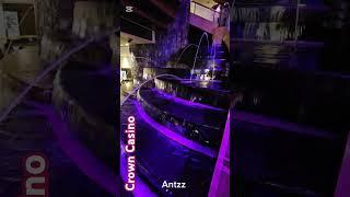 Waterfall in Crown Casino,  Melbourne Australia 