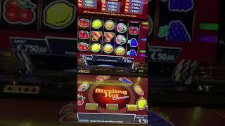 50€ Einsatz Sizzling Hot schnelles Gewinn !!