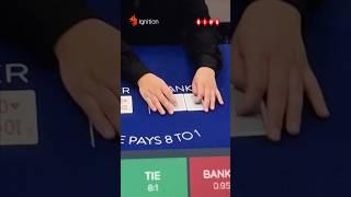 Casino cheat code unlocked! #Gambling #Baccarat #shorts