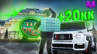 Выиграл 15 РАЗ ПОДРЯД В КАЗИНО на МАТРЕШКА МОБАЙЛ в GTA CRMP