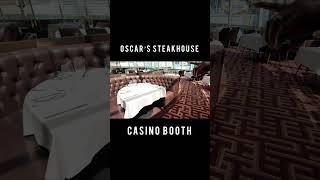 Robert De Niro & Sharon Stone Booth Casino 1995 Oscar’s Steakhouse Scene