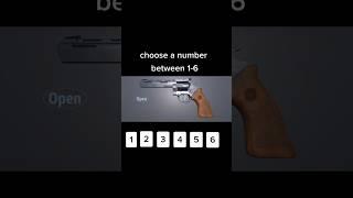 Russian roulette! Pick a number