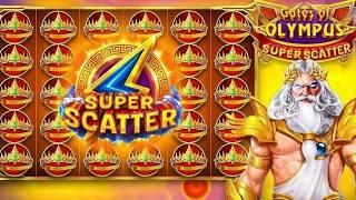 САМЫЙ ОГРОМНЫЙ ИКС!!! ВЗЯЛ СТАРТ И ПОНЕСЛАСЬ!!! ЧТО ПРОИЗОШЛО С GATES OF OLYMPUS SUPER SCATTER!!!