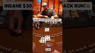 One of the GREATEST blackjack runs you will ever see…