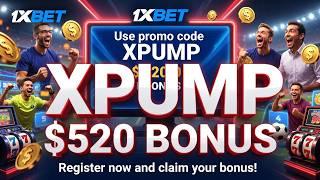 Experience the Thrills of 1XBET CASINO: Get a $520 Bonus with Promo Code XPUMP!