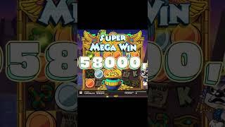 LE PHARAOH НЕ ПЕРЕСТАЁТ РАДОВАТЬ СТРИМЕРА! #casino #заноснедели #shorts #занос #заносынедели #казино