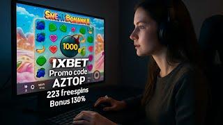 Занос в слоте Бананза в казино 1xbet