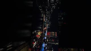 Dji Avata 2 aerial photography of the night scene near Melbourne Crown Casino 