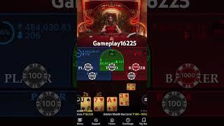 Good win with a Pair of 4’S #casino #baccarat #speedbaccarat #money #1xbet #lucky #winning #classic