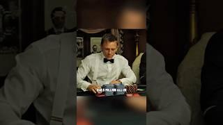 James Bond Wins the Biggest Poker Hand Ever | Casino Royale #casino #casinoroyale #jamesbond