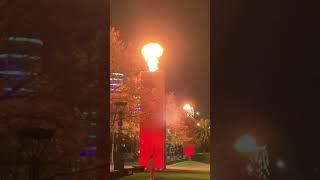 Melbourne Crown Casino Fire Balls