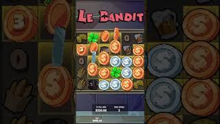 Le Bandit SUPER BONUS MAX WIN 10,000X Slot #gambling #hacksawgaming #casino #maxbets #maxwin
