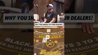 This is why you should ALWAYS tip your dealers ‼️#casino #blackjack #gambling #comedy #win