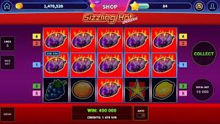 SIZZLING HOT DELUXE WIN - ADMIRAL CASINO