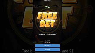 1xbet free spin and free bet...but i am unlucky 
