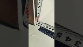 Точная разметка рулеткой в углах. Лайфхак Accurate tape measure in the corners. Lifehack