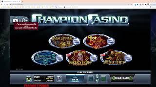 ChampionCasino.ua - подделка Чемпион клуба из подпольных казино