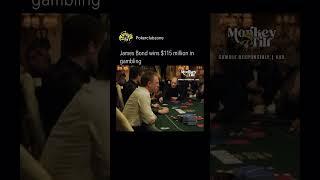 In Casino Royale (2006), James Bond#gamble #pokerface #viral #bond #pokerlife