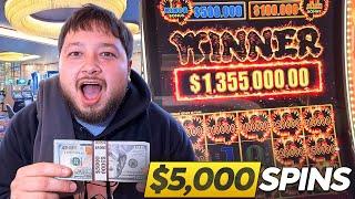 We Won Over $1,000,000 At The Casino!!! (NOT CLICKBAIT)