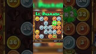 LE PHARAOH СДЕЛАЛ НЕРЕАЛЬНОЕ! ПОДНЯЛ ВСЮ ПОЛЯНУ НА УРОВЕНЬ #casino #заноснедели #shorts #занос