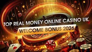 ✅ TOP REAL MONEY ONLINE CASINO UK WELCOME BONUS 2026