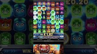 Reactoonz Hit Big In This Low Stakes Slots Session! #slots #reactoonz #lowstakeslots #onlineslots