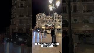 Tips for Monte Carlo Casino in Monaco #montecarlo #montecarlocasino #monaco