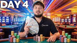 Gambling $100,000 At The Casino!!! (Day 4)