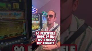 90 Freispiele Book of Ra Two Symbols! 10€ Einsatz - Teil1 #casino #viral #fyp #lustig #spass