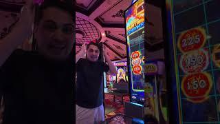 Insane WIN ON $2.25 spins #comedy #casino #slots