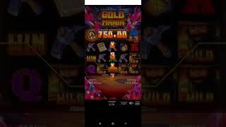 Залетел в новенький слот Gold Mania от Gamzix. Поднял Кеш.