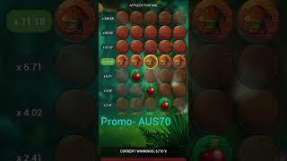 Apple of fortune 69x #1xbet #casino #games