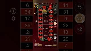Рулетка онлайн, ставка на зеро! #roulette