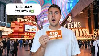 I Survived Las Vegas Using ONLY Coupons 
