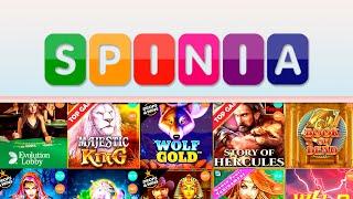 Огляд (Обзор) онлайн казино Спиниа | Spinia online casino