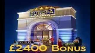 EuropaCasinoVideo Play Europa Casino With Just $20 To Claim £2,400 Bonus NOW!