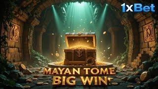 “Unbelievable Win in Mayan Tomb Game | 1xBet Casino Adventure 