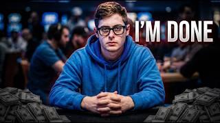I Finally Took Everyone’s Advice (Quitting Poker)