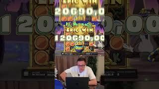 Редкость такое в слоте Le Pharaon #bigwin #казиноонлайн #jackpot #slotmachine
