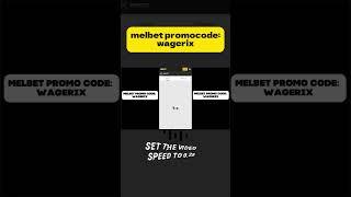 MELBET PROMO CODE: WAGERIX | LUCKY BONUS +300$ ON YOUR FIRST DEPOSIT!
